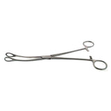 Hermann Medizentechnik Forcep Sponge Foerster 9-1/2" Serrated Curved Stainless Steel Each - BR16-17125