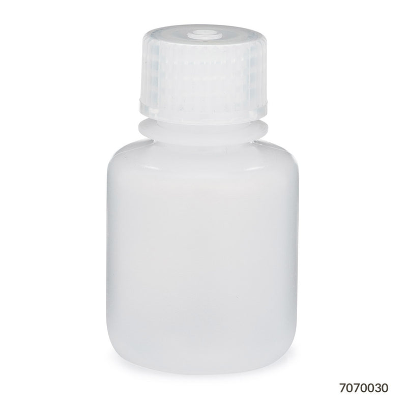 Globe Scientific Bottles, Diamond RealSeal, Narrow Mouth Boston Round, LDPE with PP Closure