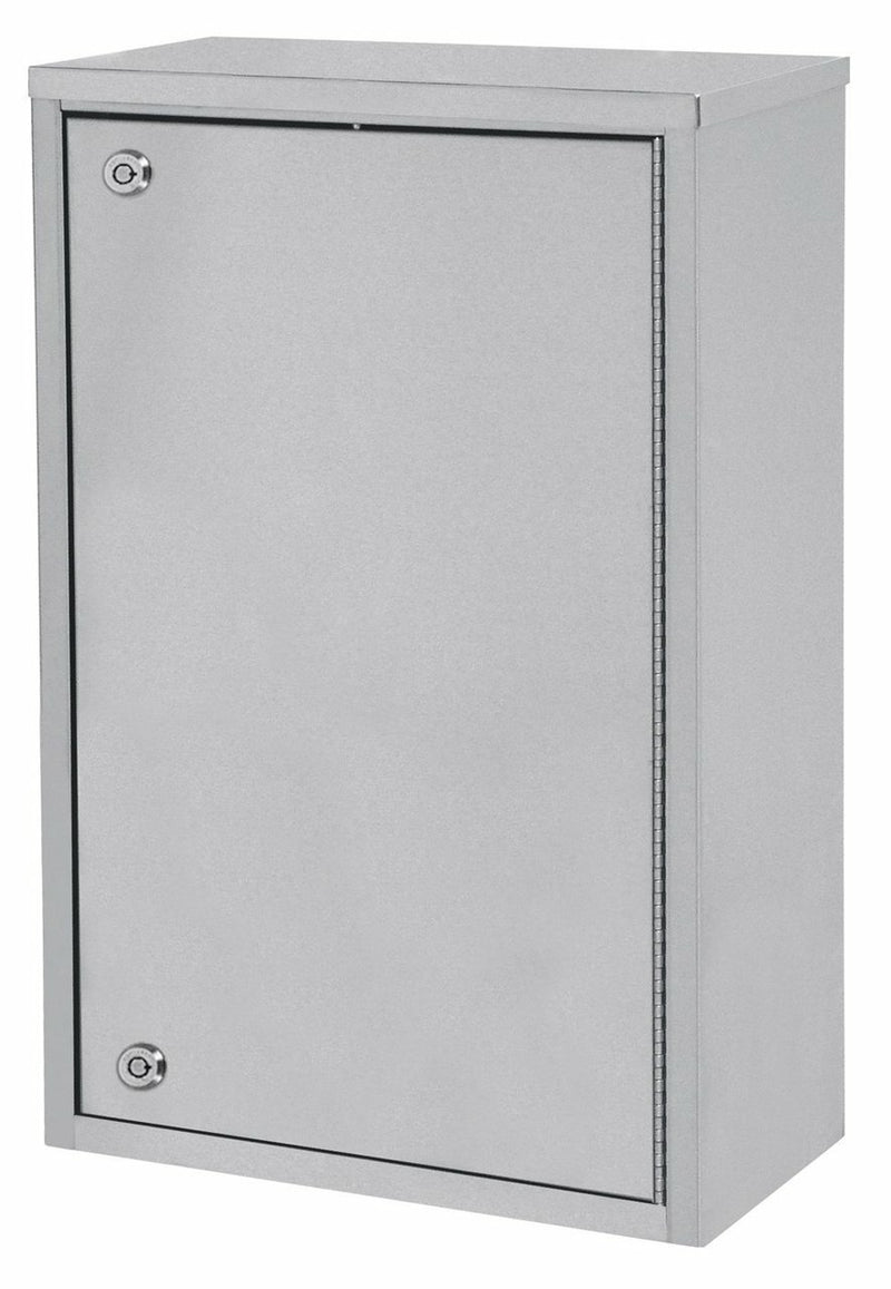 Omnimed Single Door Narcotic Cabinet with 4 Shelves (24"H X 16"W X 8"D)