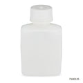 Globe Scientific Bottles, Diamond RealSeal, Wide Mouth Rectangular, HDPE with PP Closure