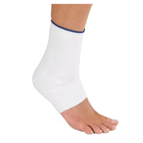 DJO, Inc Support Sleeve Procare Lites Visco Ank Elastic White Sz Lg 9.5-10.5" Univ Each - 79-81467
