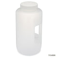 Globe Scientific Bottles, Diamond RealSeal, Wide Mouth with Handle, PP with PP Closure, 4L, 6 of Case