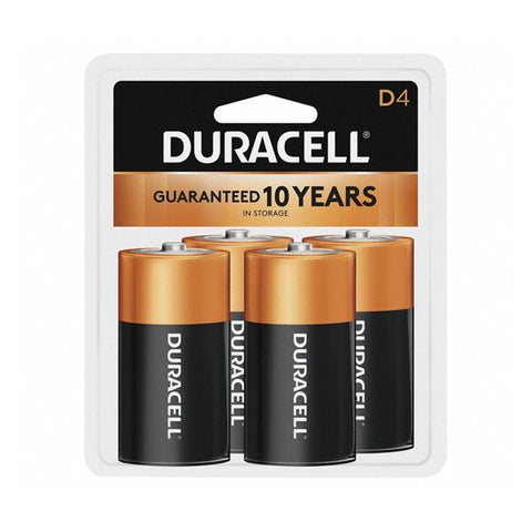 Duracell Co USA Battery Size D Duracell 4/Pk, 12 PK/CA - MN1300R4Z