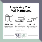 Veri Vinyl Foam Mattress - 38" x 80"