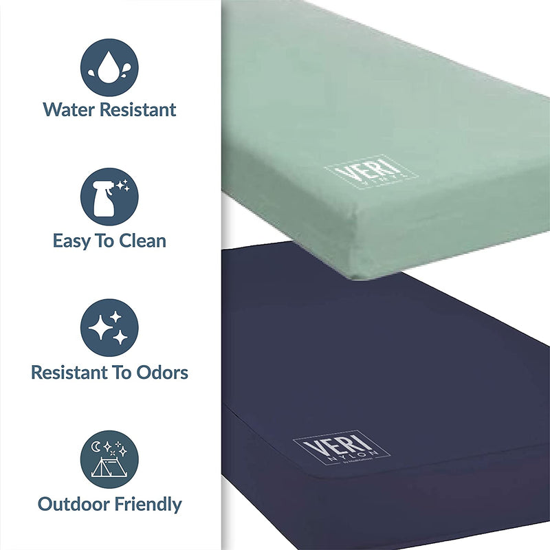 Veri Nylon Zippered Mattress Cover - 38" x 74"