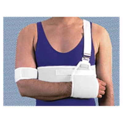 Frank Stubbs Co Inc Immobilizer Deluxe Adult Shoulder White Size Large Each - F002565