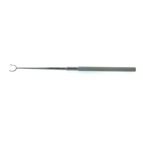 Hermann Medizentechnik Hook Skin Mucous Joseph 6-1/4" 7mm Double Prongs Stainless Steel Each - BR18-21607