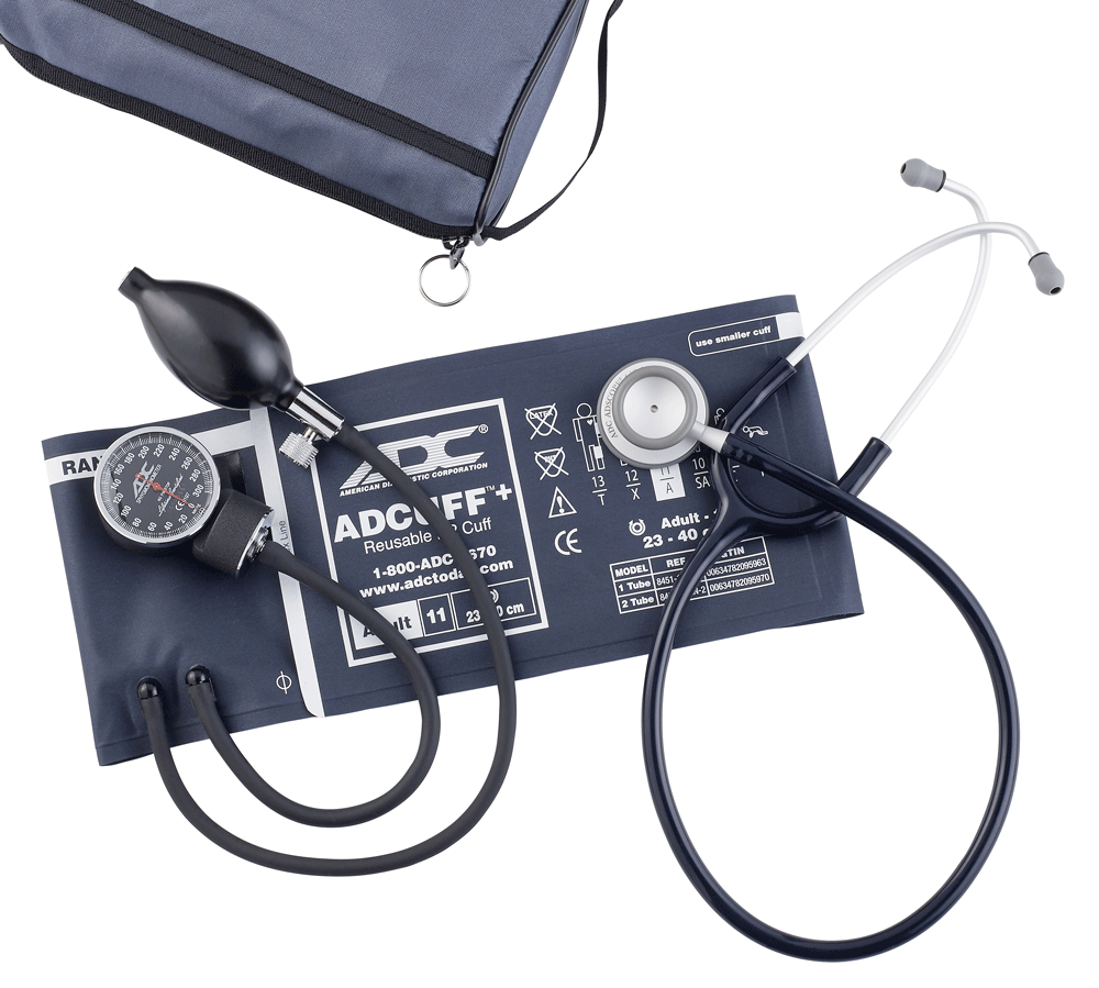 ADC Pocket Aneroid/Scope Kit with Adcuff+