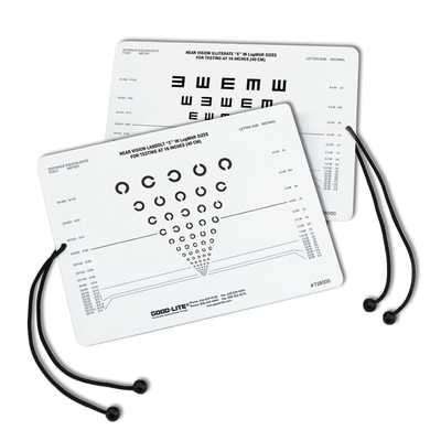 COMBINATION TUMBLING E/ LANDOLT C NEAR CARD