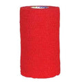 Andover Coated Products Tape Compression PowerFlex Elastic 2"x6yd Cohesive Red 24/Ca - 3720RD-024
