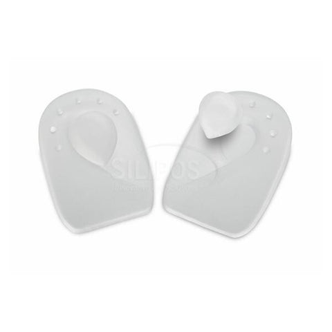 Silipos Cushion Insert Soft Zone Hl Spr Slcn M8-11.5/W10-12 Translucent White Lg 1/Pr - 4003