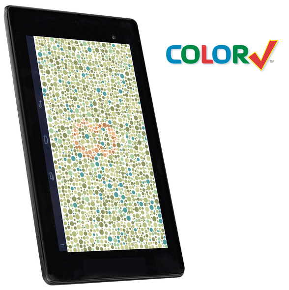 COLORCHECK™ HANDHELD COLOR VISION, SCREENING TABLET