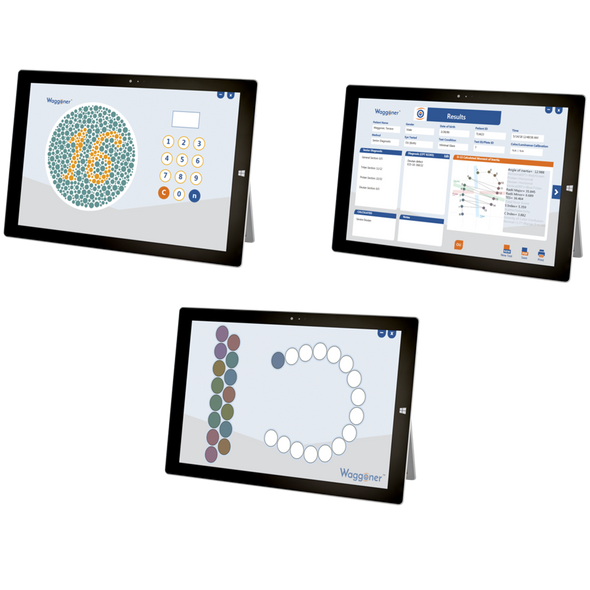 WAGGONER™ COMPUTERIZED COLOR VISION, TEST (CCVT) ON TABLET