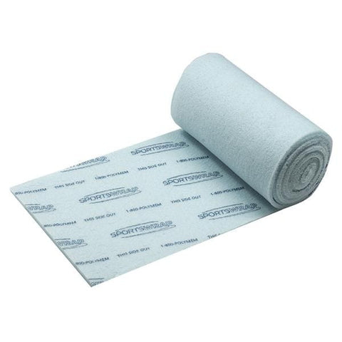 Ferris Mfg Corp Bandage PolyMem SportsWrap Dressing Foam 5x48" Non-Sterile Roll White 6/Rl/Ca - 9548