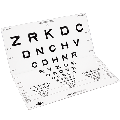 SLOAN LETTER FOLDING EYE CHART