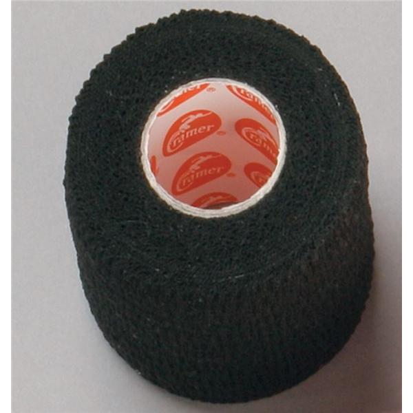 Cramer Products Tape Athletic Eco-Flex Cloth 1"x6yd Black 48Rl/Case - 285129