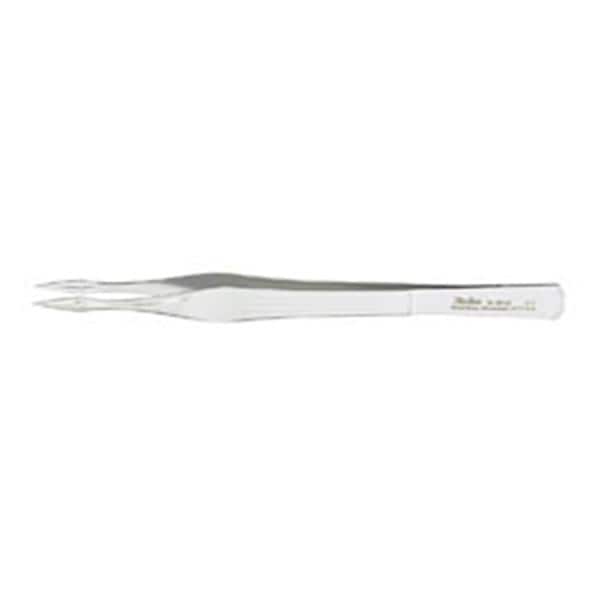 Miltex Forcep Splinter Walter 4-1/4" Serrated Straight Stainless Steel Each - Integra Miltex - 6-312