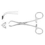 Miltex Clamp Towel Lorna Meister-Hand 4" Stainless Steel Each - Integra Miltex - MH7-514