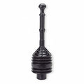 Plastic E-Z Bellows Plunger Cup Dia 7 Handle Length 12 1 EA
