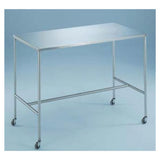 Blickman Industries Table Instrument Sawyer 36x20x34" H Brace 2" Swivel Casters Each - 197842100