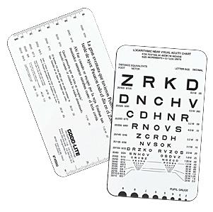 SPANISH NEAR VISION READING CARD