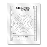 Trademark Corp Guide Wound Measure Decubitus 3-3/4x5-1/2" 250/Bx - B250