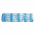 Microfiber Quick Connect 5 x 18 Wet Mop Head Blue