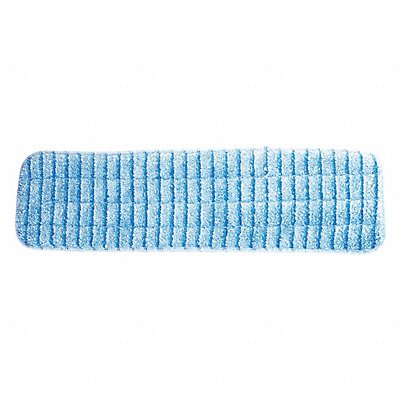 Microfiber Quick Connect 5 x 18 Wet Mop Head Blue