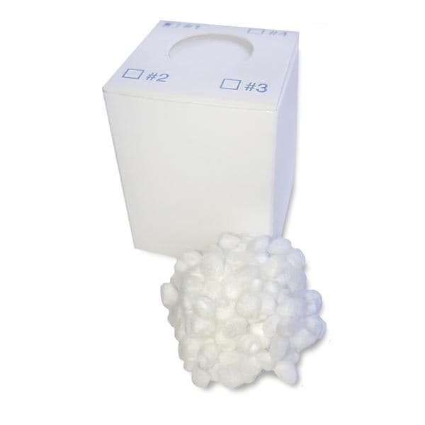 Richmond Dental Company Cotton Pellets Tiltop Size 1 9/32 in Dispenser Refill 12/Bx - 100901