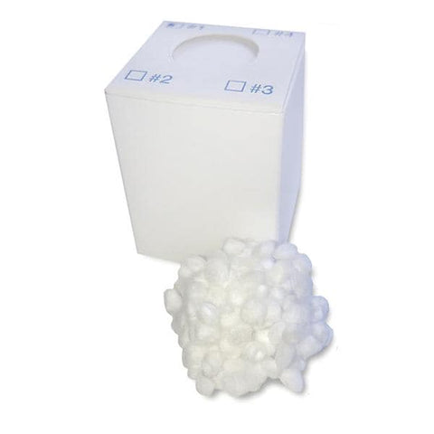 Richmond Dental Company Cotton Pellets Tiltop Size 1 9/32 in Dispenser Refill 12/Bx - 100901