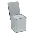 Richmond Dental Company Dispenser Cotton Pellet Tiltop Metal Chrome With #2 Pellets Each - 600092