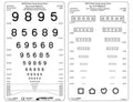 NECO NEAR VISUAL ACUITY CARD