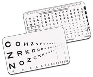 RUNGE SLOAN LETTER POCKET NEAR VISION CARD
