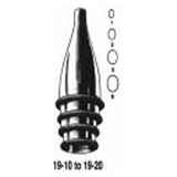 Miltex Speculum Eachr Gruber 2x3mm #1 2x3mm/Oval Chrome Each - Integra Miltex - 19-14