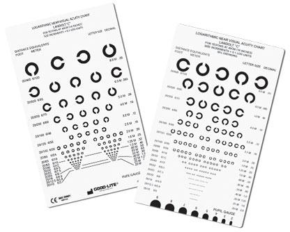 E AND C NEAR VISION CARD