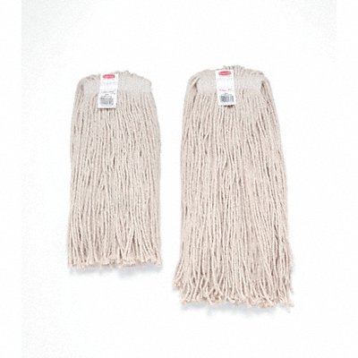 Side Gate Cotton String Wet Mop Head White