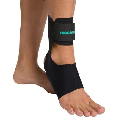 Aircast Brace Cmprsn AirHeel Achls Tndn BrthPrn Blk Sz Md M7.5-11/W8.5-12.5 Univ Each - 09AM
