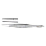 Miltex Forcep Uterine Hank 4-1/8" 0.6mm Wide/Tying Platform Straight Stainless Steel Each - Integra Miltex - 18-946