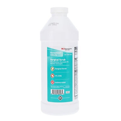 DebMed Scrub Liquid BactoShield 32 oz Fresh 32oz/Bt - 134424