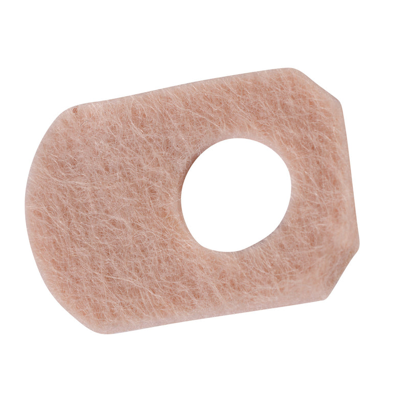 Stein's 1/16" Flesh Adhesive Felt W-7 Corn Pad, 500/pk - 765-1027-0000