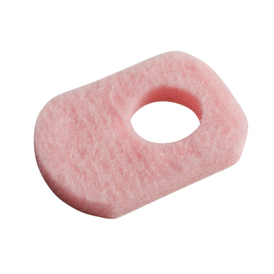 Stein's 1/8" Pink Adhesive Felt W-7 Corn Pad, 500/pk - 765-1047-0000