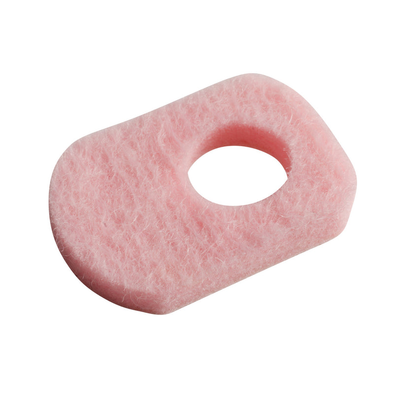 Stein's 1/8" Pink Adhesive Felt W-7 Corn Pad, 500/pk - 765-1047-0000