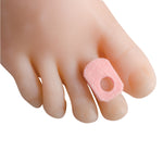 Stein's 1/8" Pink Adhesive Felt W-7 Corn Pad, 500/pk - 765-1047-0000