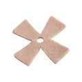 Stein's 1/16" Distal Star Adhesive Felt Pad, 100/pk - 765-2130-0000