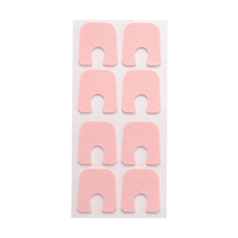 Stein's 1/8" Adhesive Felt Blister Pad U-8 IPK, 100/pk - 765-2356-0000