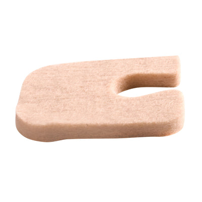 Stein's 3/16" Adhesive Felt Pad U-8 IPK, 100/pk - 765-2430-0000
