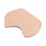 Stein's 3/16" Adhesive Felt Dancer's Pad Right, 100/pk - 765-2448-0000