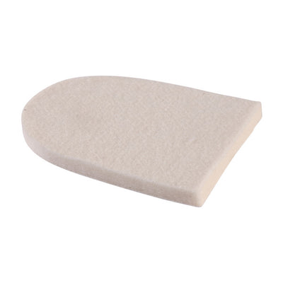 Stein's 1/4" Adhesive Felt Heel Pad #10, 100/pk - 765-2510-0000