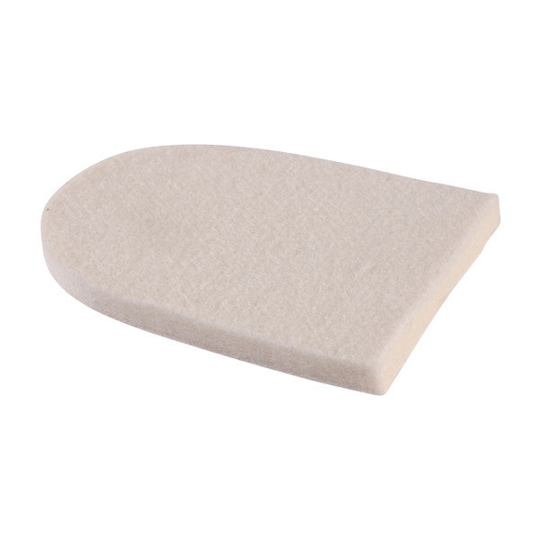 Stein's 1/4" Adhesive Felt Heel Pad #10, 100/pk - 765-2510-0000