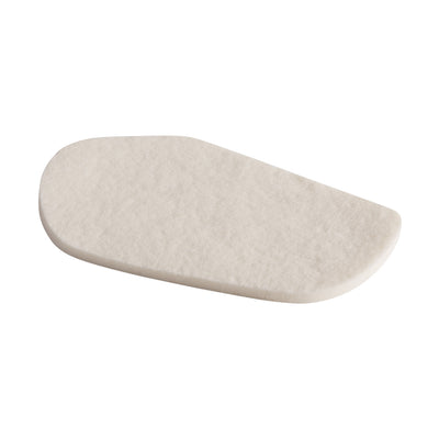 Stein's 1/4" Adhesive Felt Pinch Pad #17 Right, 100/pk - 765-2519-0000